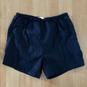 Vintage TYR navy swim trunks size medium